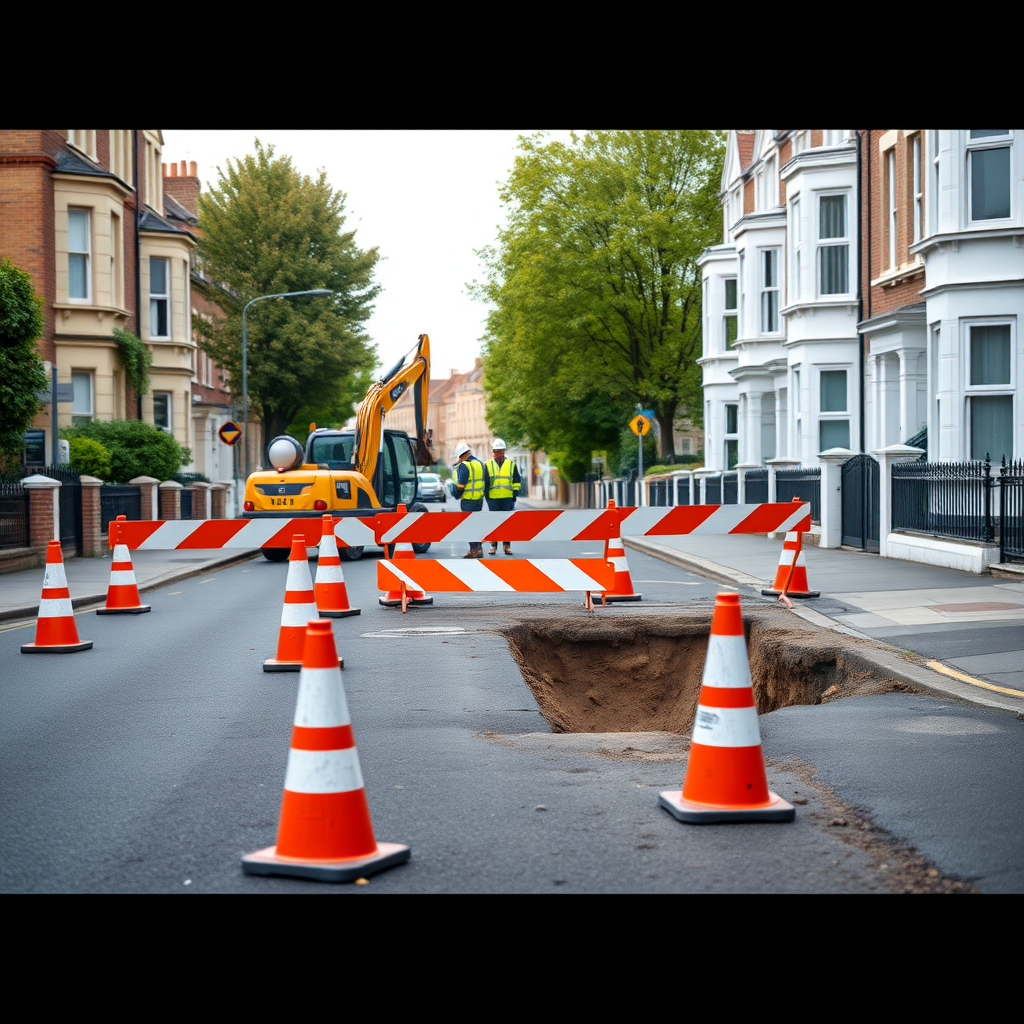 Road shut this week for sinkhole and sewer pipe repairs